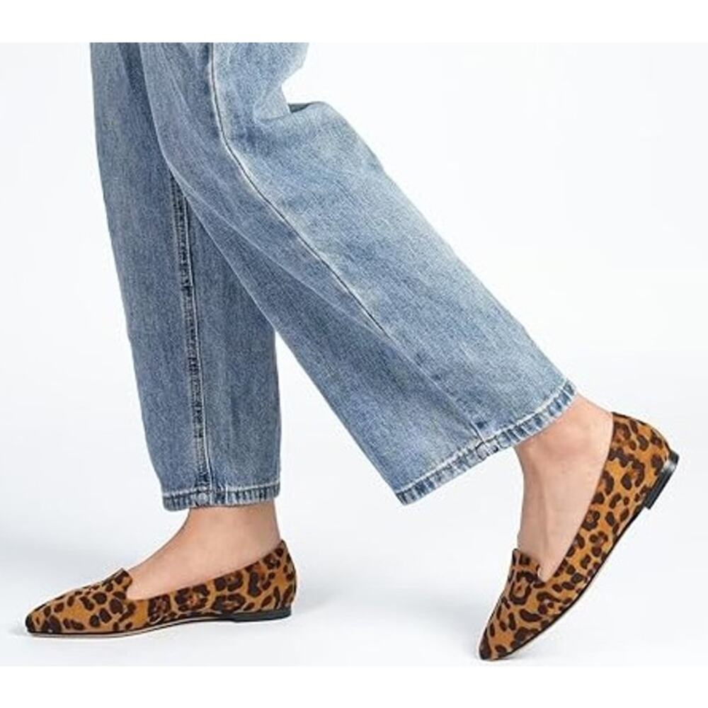 Leopard Print Women's Loafers